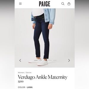 PAIGE Verdugo Ankle maturity ultra skinny 28